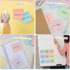 EOOUT Lined Sticky Notes 3×3, 8 Pads, 800 Sheets in Total, Super Adhesive Memo Pads, Easy to Post Notes for Study, Work, and Daily Life
